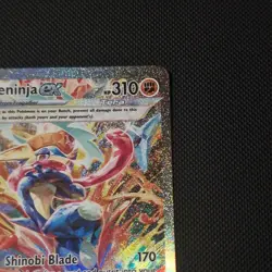 Pokemon TCG Greninja EX 214/167 Special Illustration Rare Twilight Masquerade - Image 3