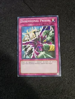 Yugioh! LP Dimensional Prison - SDCR-EN033 - Common - Unlimited Edition Lightly - Image 1