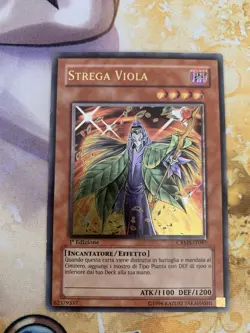 Violet Witch CRMS-EN097 (ITALIAN) 1st Edition Ultimate Rare NM Yugioh - Image 1