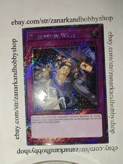 YuGiOh Dimension Wall RA04-EN127 Platinum Secret Rare - Image 1