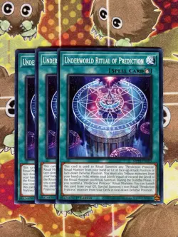 Yugioh Underworld Ritual Of Prediction MP23-EN203 Playset - Image 1