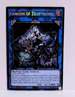 Gorgon of Zilofthonia Secret Rare 1st Edition DUAD EN050 Yu-Gi-Oh NM - Image 1