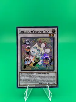 Yu-Gi-Oh! Lollipo Yummy Way JUSH-EN021 Super Rare - Image 1