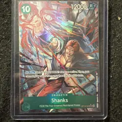 OP13-028 Shanks Alt Art Carrying on His Will One Piece TCG English - Image 1