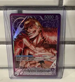 One Piece TCG OP14-060 L ALT ART Donquixote Doflamingo - The Azure Sea's Seven - Image 1