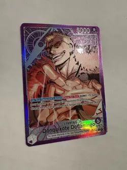One Piece TCG OP14-060 L ALT ART Donquixote Doflamingo - The Azure Sea's Seven - Image 2