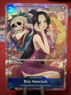 Boa Hancock (Alt Art) OP13-051 R - Carrying on His Will - One Piece JP NM Rare🔥 - Image 1