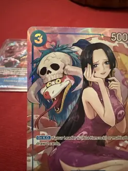Boa Hancock (Alt Art) OP13-051 R - Carrying on His Will - One Piece JP NM Rare🔥 - Image 2