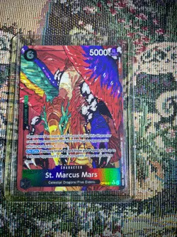 One Piece OP-13 Carrying On His Will - St. Marcus Mars OP13-091 Rare Alt Art - Image 1