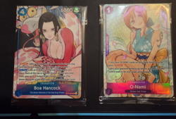 O-Nami and Boa Hancock- One Piece Illustration Box Vol. 1 PROMOS- Sealed - Image 1