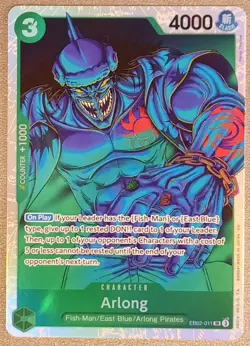 Carte One Piece Card Game Arlong EB02-011 SR Anglais - Image 1