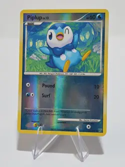 Pokemon Card - Piplup Supreme Victors 121/147 Common Reverse Holo - Image 1