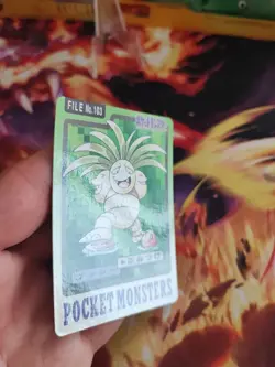 Pokemon Karte Card Kokowei Exeggutor Pocket Monster Carddass Bandai japanese Exc - Image 4