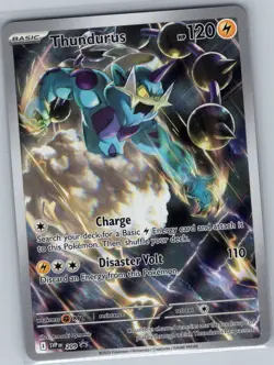 Thundurus SVP 209 SV: Scarlet & Violet Promo Cards - Pokemon Card - NM - Image 1
