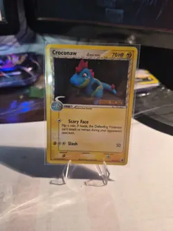 Croconaw 27/101 Reverse Holo Stamp Pokemon TCG Card EX Dragon Frontiers NM - Image 1