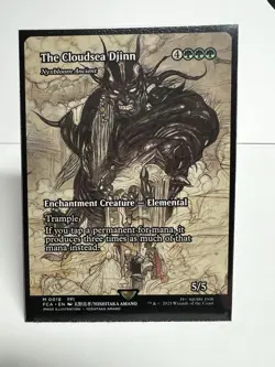 MTG - The Cloudsea Djinn - Nyxbloom Ancient - Showcase #16 - FCA NM PACK FRESH! - Image 2