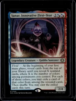 Sanar, Innovative First-Year - 241 - Foil - ECL - NM - MTG Magic the Gathering - Image 1