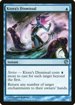 1x Kiora's Dismissal - NM English MTG - Journey into Nyx - Image 1