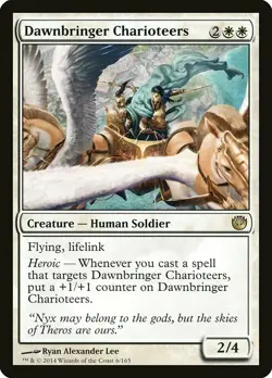 1x Dawnbringer Charioteers - NM English MTG - Journey into Nyx - Image 1