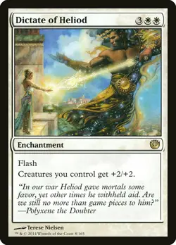 1x Dictate of Heliod - NM English MTG - Journey into Nyx - Image 1