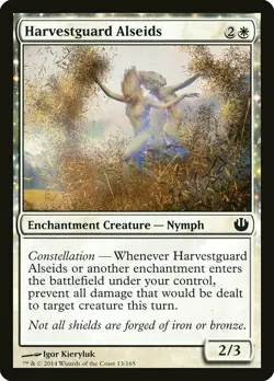 1x Harvestguard Alseids - NM English MTG - Journey into Nyx - Image 1