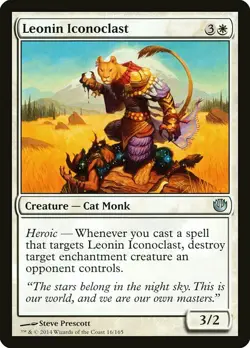 1x Leonin Iconoclast - NM English MTG - Journey into Nyx - Image 1
