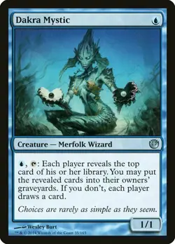 1x Dakra Mystic - NM English MTG - Journey into Nyx - Image 1