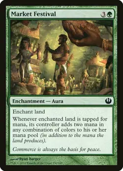 1x Market Festival - NM English MTG - Journey into Nyx - Image 1