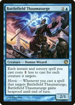 1x Battlefield Thaumaturge - NM English MTG - Journey into Nyx - Image 1
