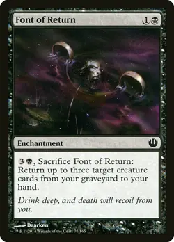 1x Font of Return - NM English MTG - Journey into Nyx - Image 1