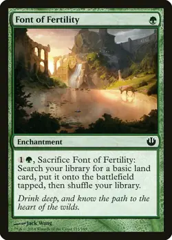 1x Font of Fertility - NM English MTG - Journey into Nyx - Image 1