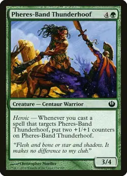 1x Pheres-Band Thunderhoof - NM English MTG - Journey into Nyx - Image 1