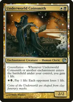 1x Underworld Coinsmith - NM English MTG - Journey into Nyx - Image 1