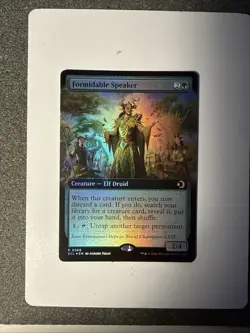 Formidable Speaker (Extended Art) Lorwyn Eclipsed Foil - Image 1