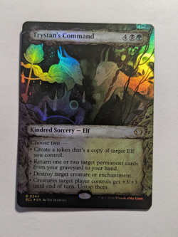Trystan's Command (Showcase Foil) - Lorwyn Eclipsed MtG 344 - Image 1