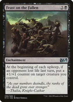 1x Feast on The Fallen - NM English MTG - Magic 2015 - Image 1