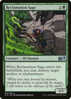 1x Reclamation Sage - NM English MTG - Magic 2015 - Image 1