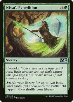1x Nissa's Expedition - NM English MTG - Magic 2015 - Image 1