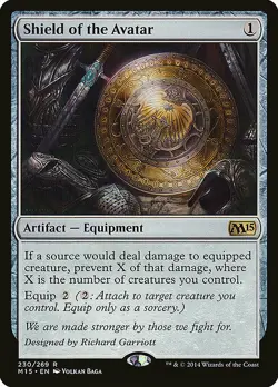 1x Shield of the Avatar - NM English MTG - Magic 2015 - Image 1