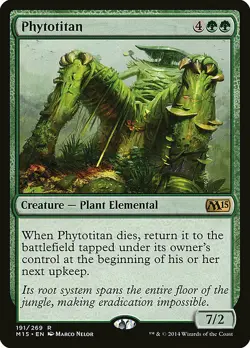 1x Phytotitan - NM English MTG - Magic 2015 - Image 1
