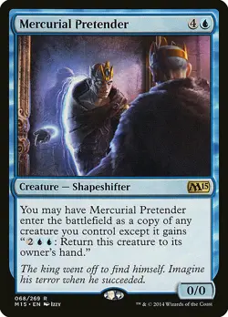 1x Mercurial Pretender - NM English MTG - Magic 2015 - Image 1