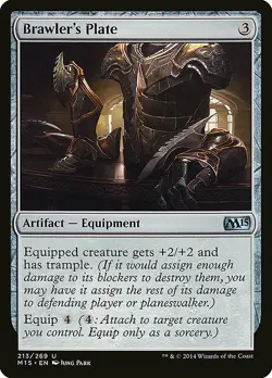 1x Brawlers Plate - NM English MTG - Magic 2015 - Image 1
