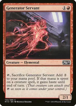 1x Generator Servant - NM English MTG - Magic 2015 - Image 1