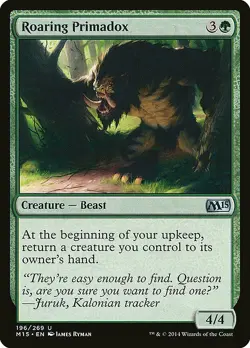 1x Roaring Primadox - NM English MTG - Magic 2015 - Image 1