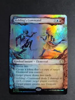 Ashling's Command (Showcase Foil) Rare MTG Lorwyn Eclipsed - Image 1
