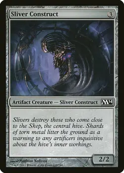 1x Sliver Construct - NM English MTG - Magic 2014 - Image 1