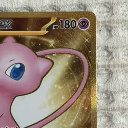 Pokemon Mew EX Gold Hyper Rare Holo Card 205/165 Scarlet & Violet 151 Series - Image 4