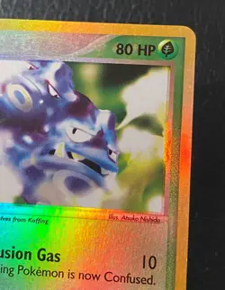Pokemon TCG - Weezing 24/109 - EX Ruby & Sapphire (2003) - Reverse Holo Rare NM - Image 3