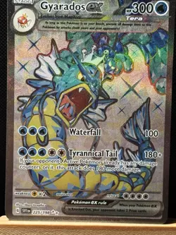 Gyarados ex Pokemon Scarlet & Violet Base Set 225/198 Full Art Ultra Rare NM - Image 1