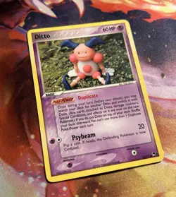 Pokemon 2006 Pop Series 3 Ditto (Mr. Mime) #12 Non Holo Rare Excellent - Image 2